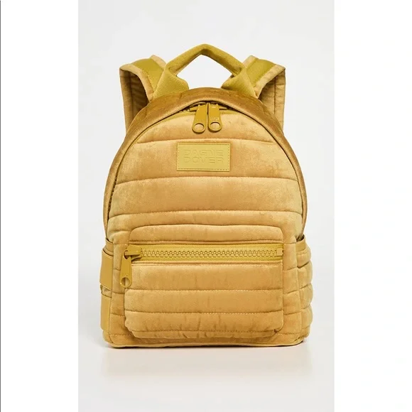 Dagne Dover Small Indi Backpack in Ochre Color Dagne Dover Indi Diaper Backback - Medium – Baby Grand main image 3